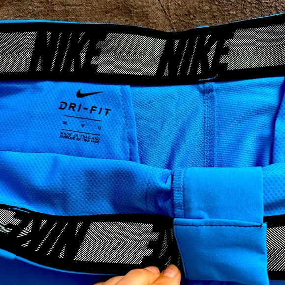NIKE Dri-Fit Hybrid Flex Golf Shorts Blue Men's Size 36 - Picture 3 of 5